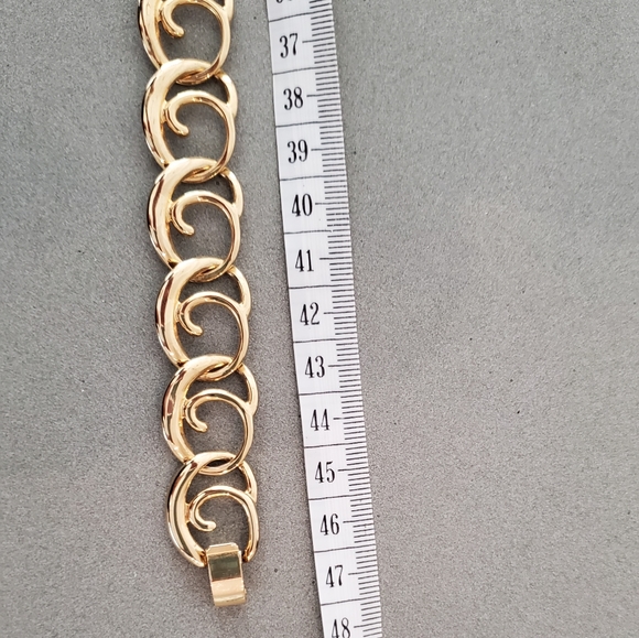 Filigree Gold Necklace & Bracelet - New - Picture 5 of 8